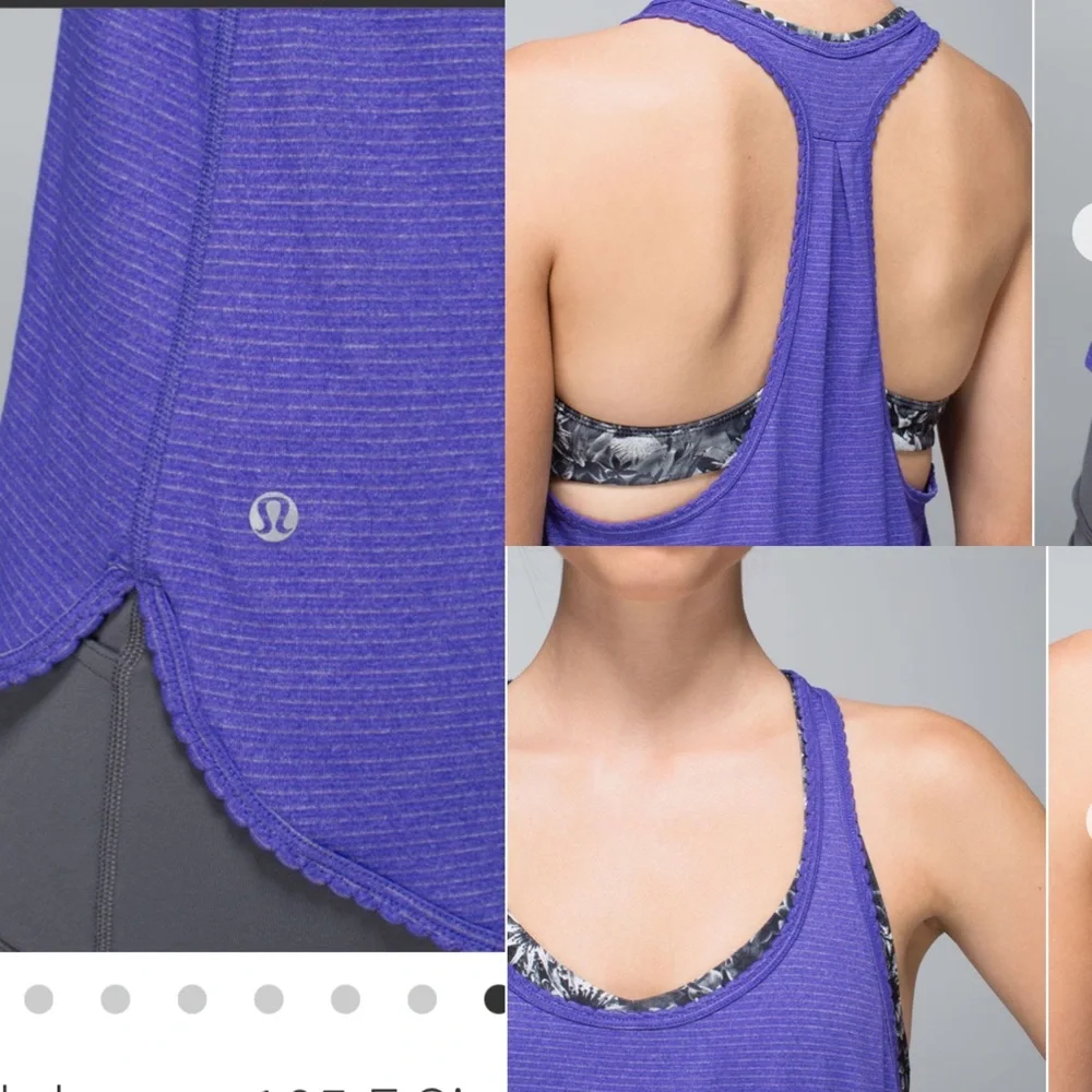 Lululemon Athletica 105F Singlet Tank size 6